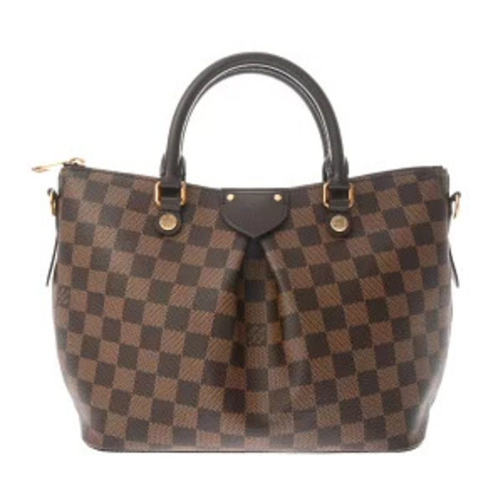 Louis Vuitton Damier Siena Ebene Brown Canvas Handbag